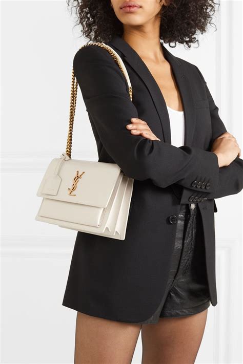 ysl white backpack|ysl evening bags.